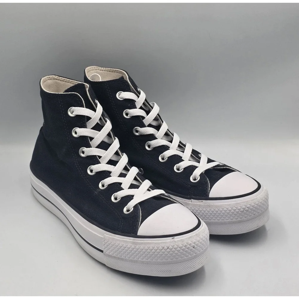 Converse Chuck Taylor All Star Lift Platform High Top Black Women's 8.5 560845F